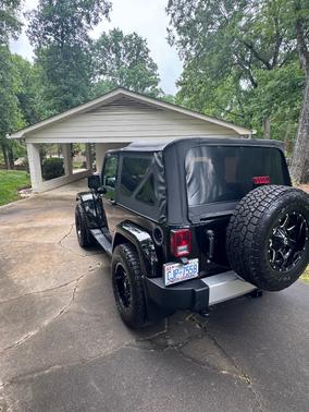 Black 2014 Jeep Wrangler Sahara