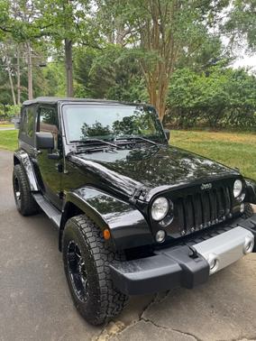 Black 2014 Jeep Wrangler Sahara