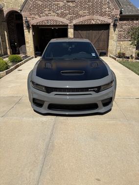 Gray 2023 Dodge Charger SRT Hellcat Widebody Jailbreak