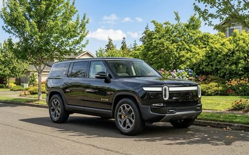 Black 2023 Rivian R1S Launch Edition