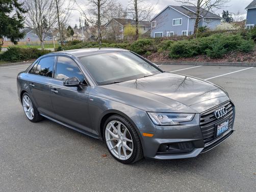Silver 2018 Audi A4 2.0T Prestige