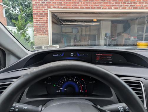 Silver 2013 Honda Civic LX