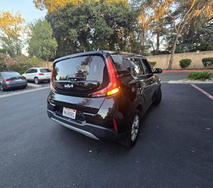 Black 2023 Kia Soul LX