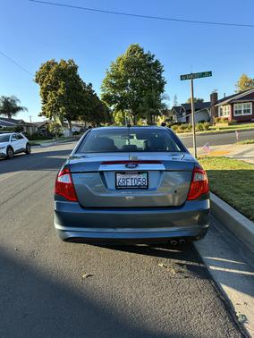 Blue 2011 Ford Fusion SEL