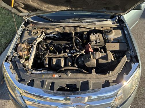 Blue 2011 Ford Fusion SEL