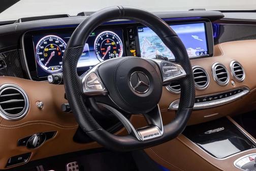 Gray 2017 Mercedes-Benz AMG S 63 4MATIC