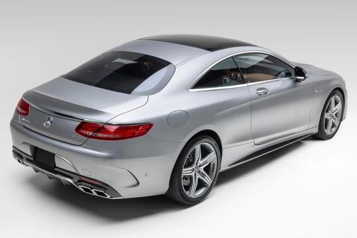 Gray 2017 Mercedes-Benz AMG S 63 4MATIC