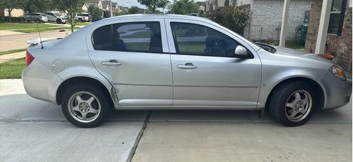 Silver 2009 Chevrolet Cobalt LT