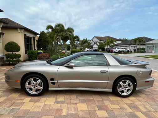 Gray 2002 Pontiac Firebird Trans Am