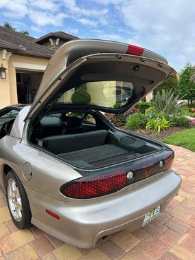 Gray 2002 Pontiac Firebird Trans Am