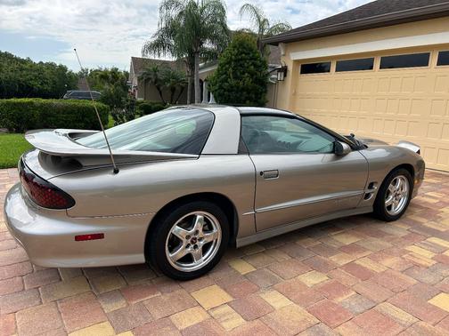 Gray 2002 Pontiac Firebird Trans Am