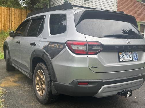 Silver 2024 Honda Pilot TrailSport