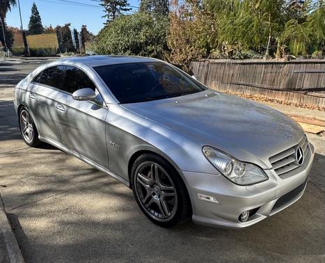 Silver 2007 Mercedes-Benz CLS-Class CLS 63 AMG