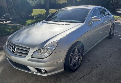 Silver 2007 Mercedes-Benz CLS-Class CLS 63 AMG