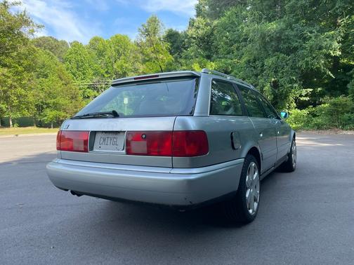 Silver 1995 Audi S6 Base