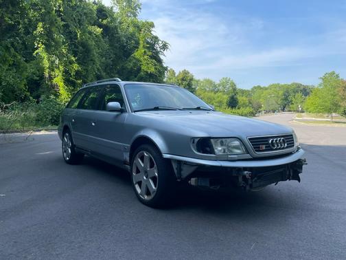 Silver 1995 Audi S6 Base