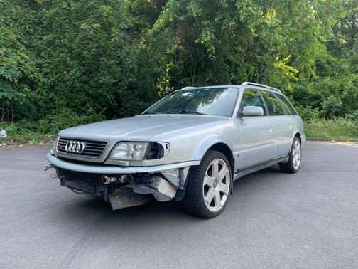 Silver 1995 Audi S6 Base