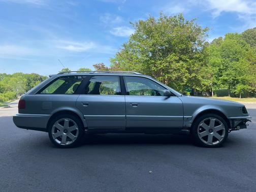 Silver 1995 Audi S6 Base