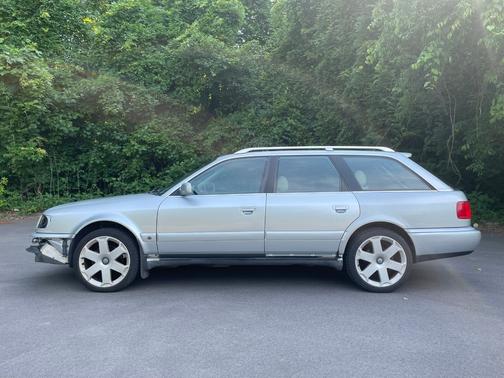Silver 1995 Audi S6 Base