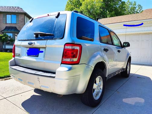 Silver 2012 Ford Escape XLT
