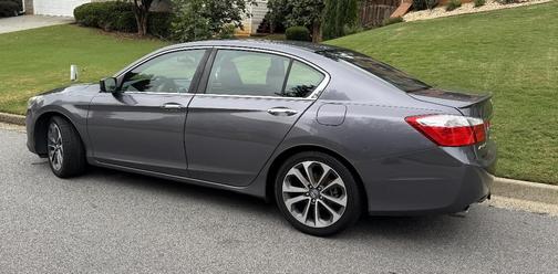 Gray 2015 Honda Accord Sport