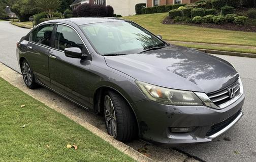 Gray 2015 Honda Accord Sport