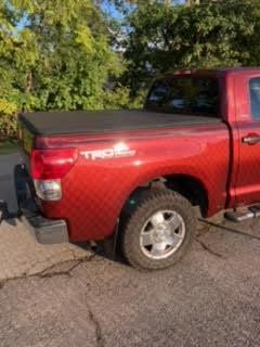 Red 2008 Toyota Tundra SR5 CrewMax