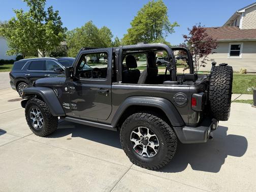 Gray 2020 Jeep Wrangler Sport