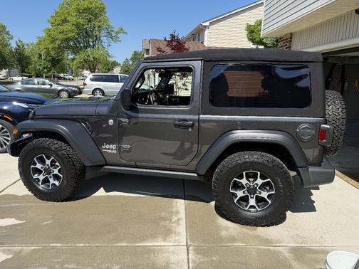 Gray 2020 Jeep Wrangler Sport