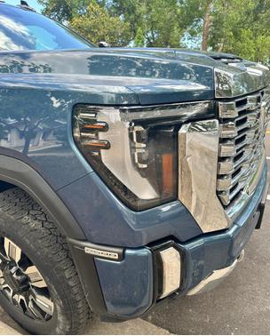 Blue 2024 GMC Sierra 2500 Denali