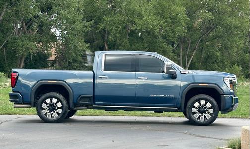Blue 2024 GMC Sierra 2500 Denali