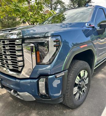 Blue 2024 GMC Sierra 2500 Denali