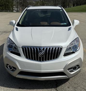 White 2016 Buick Encore Leather