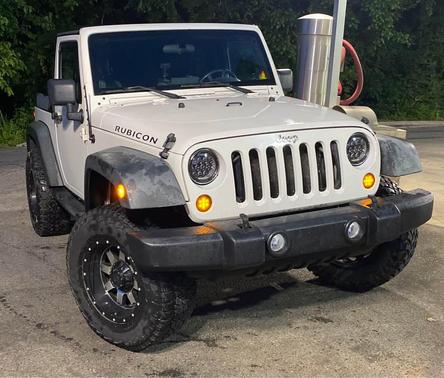 White 2008 Jeep Wrangler Rubicon