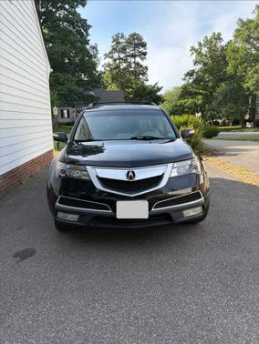 Black 2012 Acura MDX 3.7L Technology