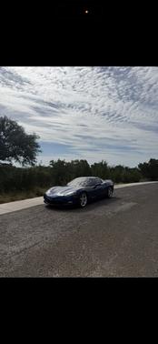 Blue 2005 Chevrolet Corvette Base