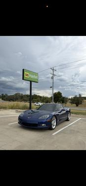 Blue 2005 Chevrolet Corvette Base