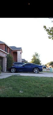 Blue 2005 Chevrolet Corvette Base