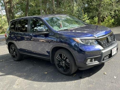 Blue 2019 Honda Passport Sport