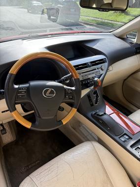 Red 2011 Lexus RX 350 Base