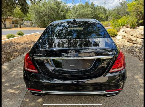 Black 2017 Mercedes-Benz Maybach S 600 Base