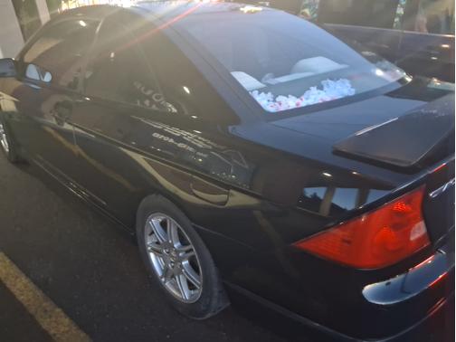 Black 2002 Honda Civic EX