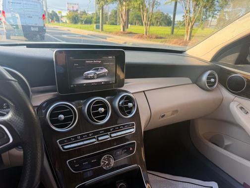 White 2017 Mercedes-Benz C-Class C 300