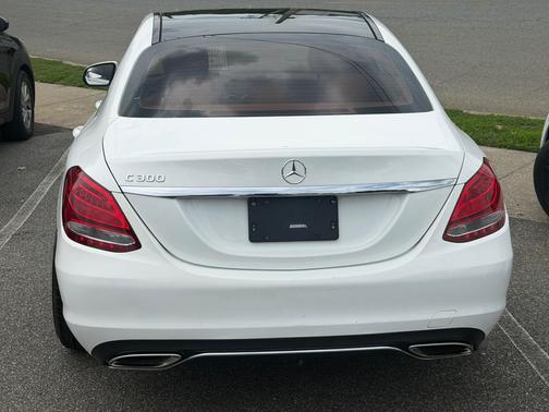 White 2017 Mercedes-Benz C-Class C 300