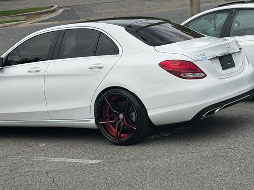 White 2017 Mercedes-Benz C-Class C 300