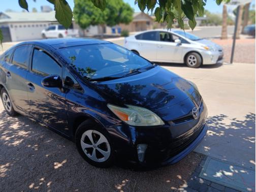 Blue 2013 Toyota Prius Five