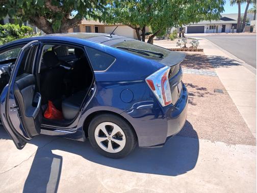 Blue 2013 Toyota Prius Five