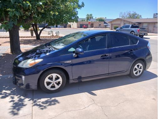 Blue 2013 Toyota Prius Five