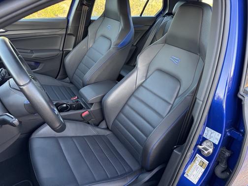 Blue 2024 Volkswagen Golf R 2.0T Manual