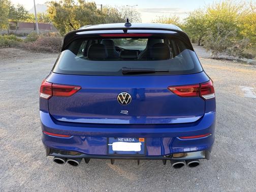 Blue 2024 Volkswagen Golf R 2.0T Manual
